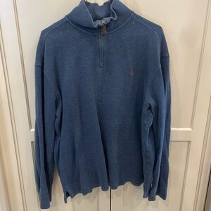 Polo Ralph Lauren Navy 1/4 Zip Sweater